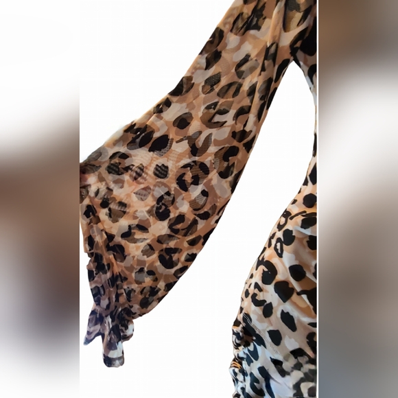 Calvin Klein size S two-piece tan dress - Picture 8 of 13